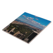 ニューヨークシティのセントラル・パークの写真 タイル (側面)