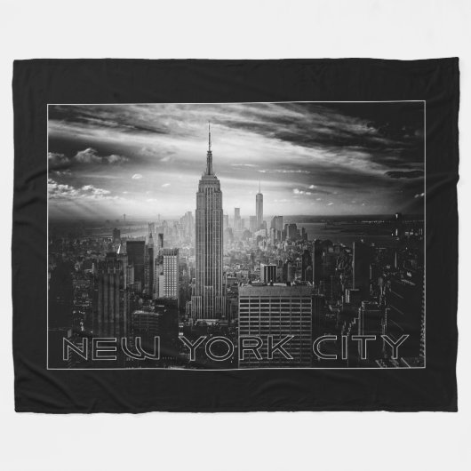 ニューヨークシティのフリースブランケット フリースブランケット (正面(横))