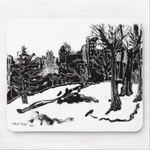 ニューヨークシティのマウスパッド