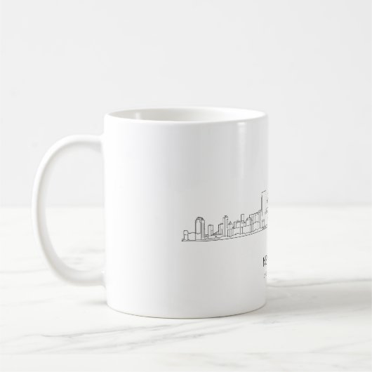 ニューヨークシティのマグ コーヒーマグカップ (左)