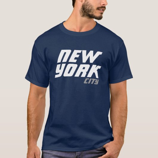 ニューヨークシティのワイシャツ Tシャツ (正面)