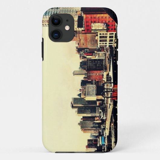 ニューヨークシティの上 Case-Mate iPhoneケース (裏面)