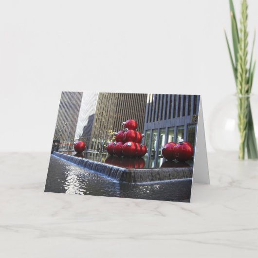 ニューヨークシティの休日 シーズンカード (正面)