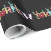 ニューヨークシティの包装紙 ラッピングペーパー (ロールコーナー)