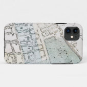ニューヨークシティの地図1728年 Case-Mate iPhoneケース (裏面(横))