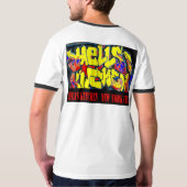 ニューヨークシティの地獄の台所ティー Tシャツ (裏面フル)