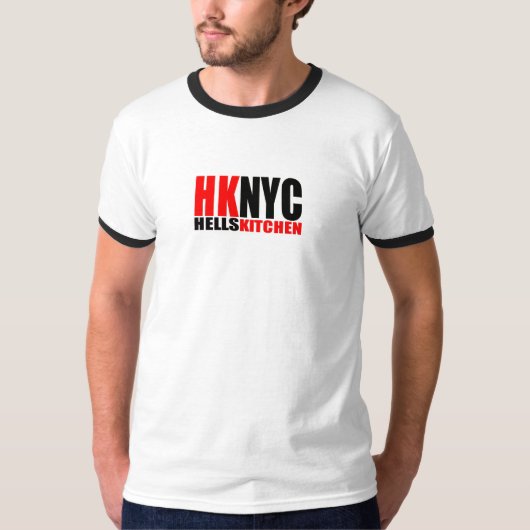 ニューヨークシティの地獄の台所ティー Tシャツ (正面)