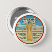 ニューヨークシティの市長2017年のためのマイケルフォークナー 缶バッジ (正面&裏面)