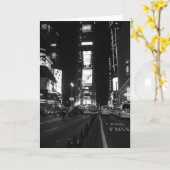 ニューヨークシティの時間正方形 カード (黄色い花)