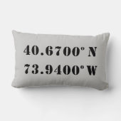 ニューヨークシティの枕 ランバークッション (裏面)