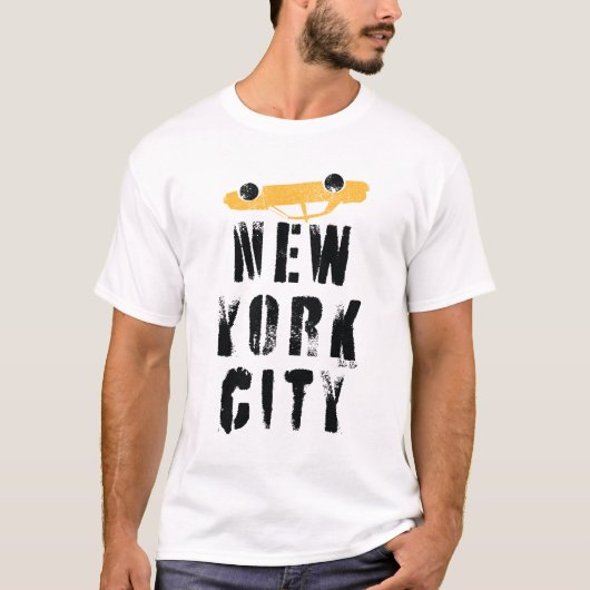ニューヨークシティの楽しいシャツ Tシャツ (正面)