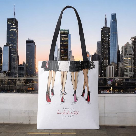 ニューヨークシティの独身最後のファッションカスタム トートバッグ