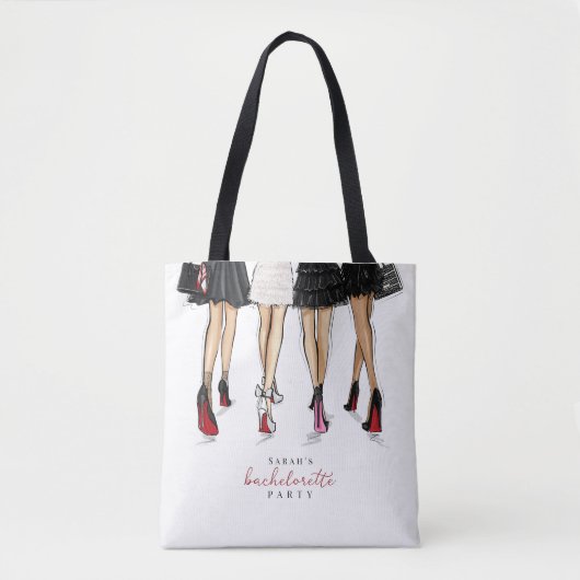 ニューヨークシティの独身最後のファッションカスタム トートバッグ (正面)