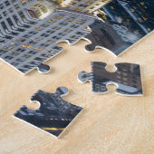 ニューヨークシティの空気のスカイラインNYCを造るクライスラ ジグソーパズル (側面)