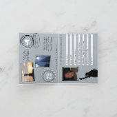 ニューヨークシティの第26誕生日のパスポート 招待状 (内部)