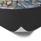 ニューヨークシティの美観モザイクアート ポスター (角)