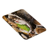 ニューヨークシティの表示のクリスマスのクッキー マグネット (右側)