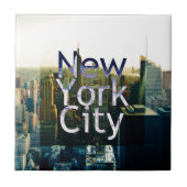 ニューヨークシティの記念品 タイル (正面)