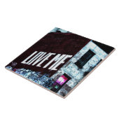 ニューヨークシティの通りの落書きの写真 タイル (側面)