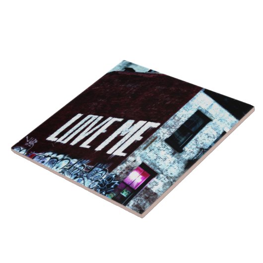 ニューヨークシティの通りの落書きの写真 タイル (側面)