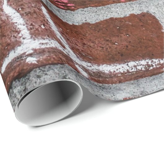 ニューヨークシティの通りの落書きの写真 ラッピングペーパー (ロールコーナー)