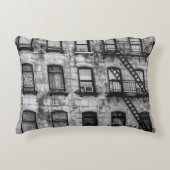 ニューヨークシティの通りの都市写真 アクセントクッション (正面)