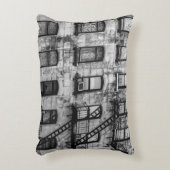 ニューヨークシティの通りの都市写真 アクセントクッション (正面(垂直))
