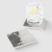 ニューヨークシティの通りの都市写真 ストーンコースター (横)