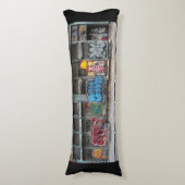 ニューヨークシティの通りの都市写真 ボディピロー (正面縦)