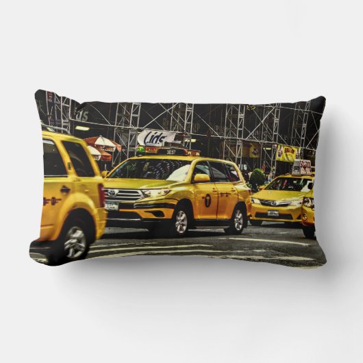 ニューヨークシティの通りの都市写真 ランバークッション (正面)