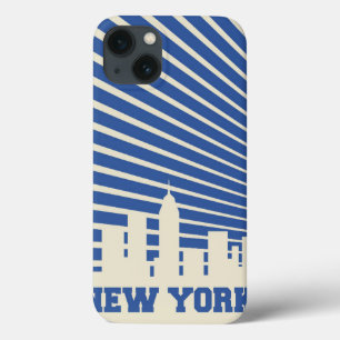 ニューヨークシティの青 iPhone 13ケース