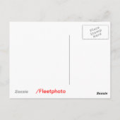 ニューヨークシティの黄色いヴィンテージのタクシー ポストカード (裏面)