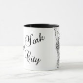 ニューヨークシティの~の自由の女神 マグカップ (中央)