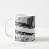 ニューヨークシティのGuggenheim博物館の写真 コーヒーマグカップ (左)