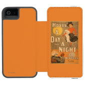 ニューヨークシティのHoytのA日そして夜は遊びます Incipio iPhoneウォレットケース (フォリオオープン)