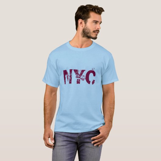 ニューヨークシティのTシャツ Tシャツ (正面フル)