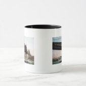 ニューヨークシティへのQueensboro橋 マグカップ (中央)