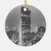 ニューヨークシティを造るロックフェラーの中心およびRCA セラミックオーナメント (正面)