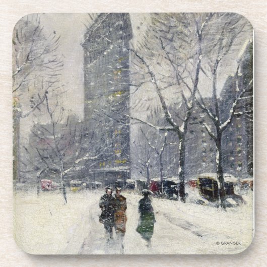 ニューヨークシティを造るFLATIRON コースター (正面)