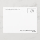 ニューヨークシティアイコン2 – はがき (裏面)