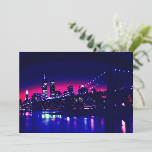 ニューヨークシティアットナイト招待状 招待状 (スタンド正面)