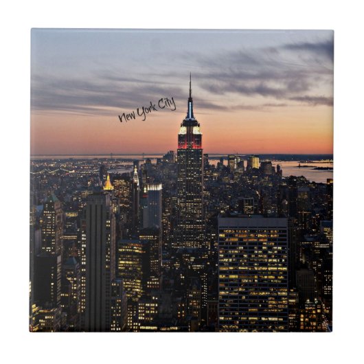 ニューヨークシティアットナイト タイル (正面)