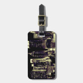 ニューヨークシティアットナイト ラゲッジタグ (正面縦)