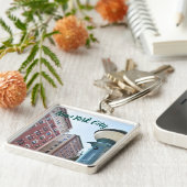 ニューヨークシティアッパーウエストサイドサブウェイステーションNYC キーホルダー (側面)