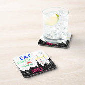 ニューヨークシティアポップ・アートのート コースター (右側)