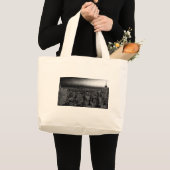 ニューヨークシティアポップ・アートのート ラージトートバッグ (正面(商品))