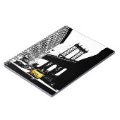 ニューヨークシティアポップ・アートのートNYCイエロータクシーブルックリン ノートブック (左側)