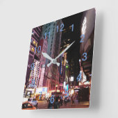 ニューヨークシティアムステルダムアベニュー2017 スクエア壁時計 (傾斜)