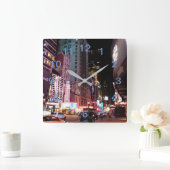 ニューヨークシティアムステルダムアベニュー2017 スクエア壁時計 (ホーム)