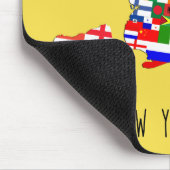 ニューヨークシティアンセストリー近隣フラグマウスマット マウスパッド (コーナー)